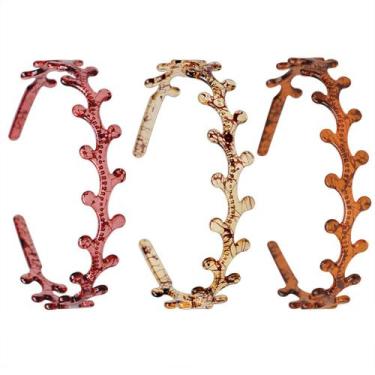 Imagem de Pacote com 3 faixas de plástico Antler Leaf para modelagem diária - Ta