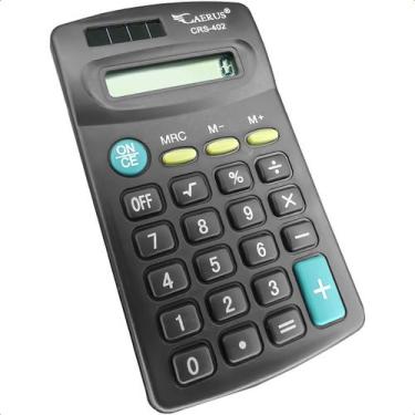 Imagem de Calculadora 8 Dígito Comercial Portátil Display LCD Compacta - Caerus