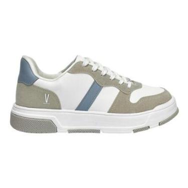 Imagem de Tênis Vizzano Plataforma 1455.104 Branco/Off White/Azul-Feminino