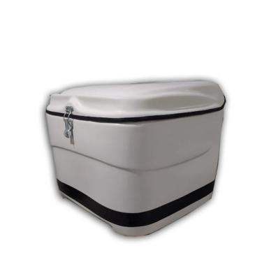 Imagem de Baú para Moto 90 Litros em Fibra de Vidro Modelo 2 - Arte Fibras, 0