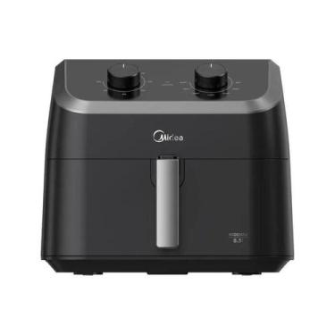 Imagem de Fritadeira Air Fryer Midea 8,5L Widemax Cyclone Preto FWM85P1, Preto, 