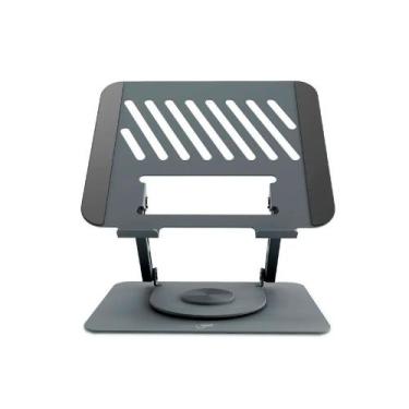 Imagem de Suporte 360 para Notebooks até 17" Get Spin com Base Giratória Aço Car