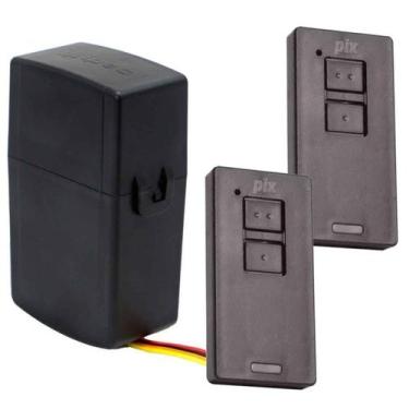 Imagem de Kit Receptor Multifuncional Acionamento Remoto 1 Canal + 2 Controle Re