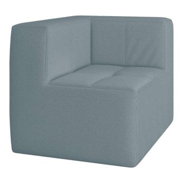 Imagem de Sofá de Canto Modulado na Caixa 1 Lugar 77cm Espuma D33 Multimóveis CR45349