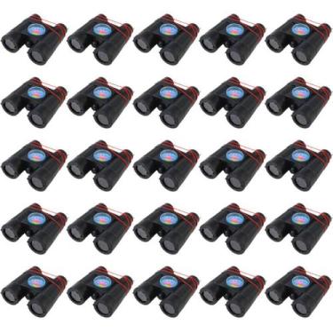Imagem de Kit 25 Binoculo Bussola 8x8x3cm Preto - ZEIN