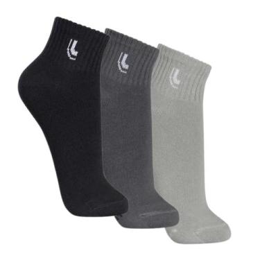 Imagem de Meia Lupo Extra Grande Kit 6 Pares Masculino Cano Médio 03223 45 ao 48