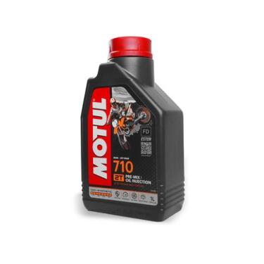 Imagem de Óleo 2T Motul 710 1 Litro Trilha Enduro Motocross Velocross