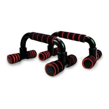 Imagem de Barra De Apoio Flexão De Chão De Braço Suporte Fixo Envio 24 - MB FIT,