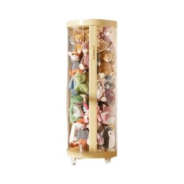 Imagem de Organizador De Brinquedos Infantil, Caixa De Armazenamento Transparent