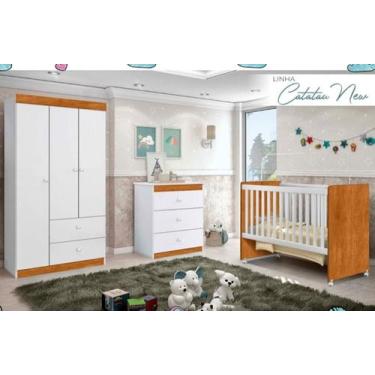 Imagem de Kit Quarto Bebê Catatau - Dallas Móveis 