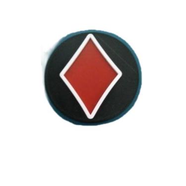 Imagem de Naipes - Botão Dealer Poker - DaMa, Preto