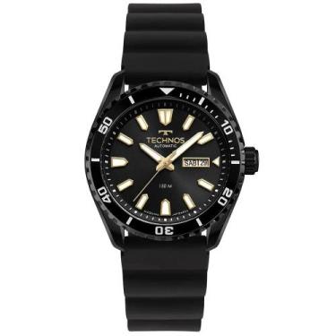 Imagem de Relógio Technos Masculino Ref: 8205pf/2p Automático Acqua Black
