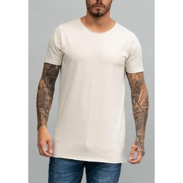 Imagem de Camiseta Long Linho Europeu - RED FEATHER, Natural, 3G