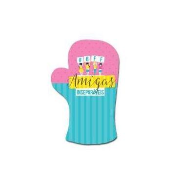 Imagem de luva de cozinha amigas inseparáveis - Diverso Presentes