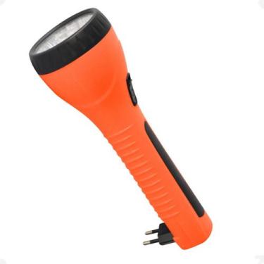 Imagem de Lanterna Bivolt Recarregavel 1 Super Led Cor da Luz Branco - Ajax