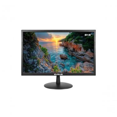 Imagem de Monitor LED Evolve EV215 21,5" Full HD Widescreen 60Hz Preto com 2ms de Resposta Evus