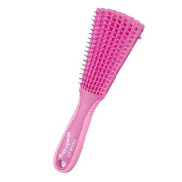 Imagem de Escova de Cabelo Polvo Super Flexível Rosa - ProArt