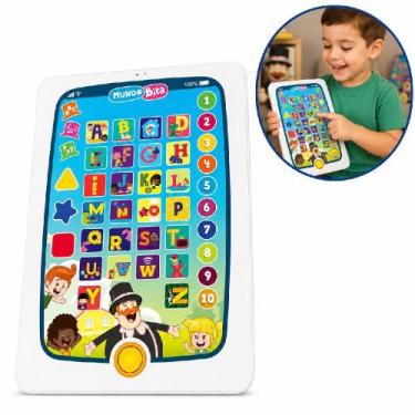 Imagem de Tablet infantil mundo bita educativo musical interativo alfabeto numer