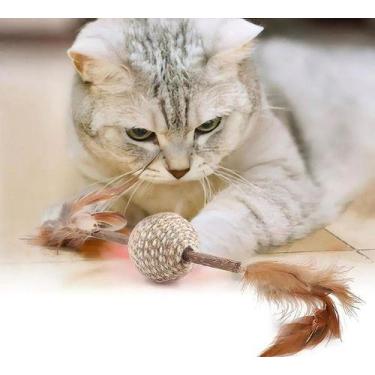 Imagem de Brinquedo Para Gato Gatos Brinquedo Interativo com Sisal para Gatos - 