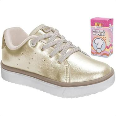 Imagem de Tênis Infantil Kidy Happy Casual Resistente Com Brinde