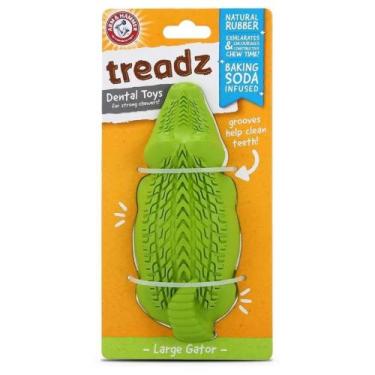 Imagem de Brinquedo Gator Treadz Dental para Cães - Limpeza com Bicarbonato - Ar
