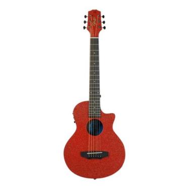 Imagem de Violão Seizi Fun Panda Elet. Lava Red Sparkle 10360973