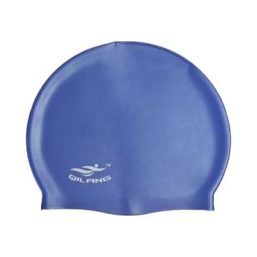 Imagem de Toucas de Natação Unissex de Silicone - À Prova D'Água, Flexíveis e co