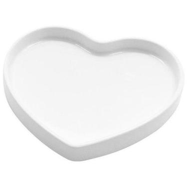 Imagem de Petisqueira De Porcelana Coração Hearth Hauskraft 300ml 22,5x21,5x2,5c