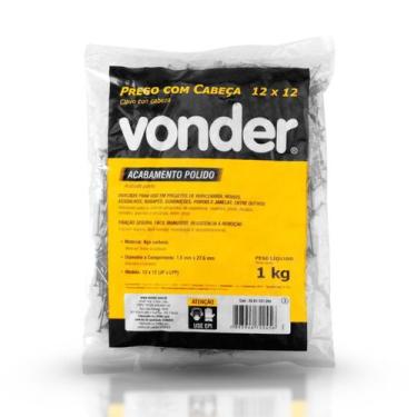 Imagem de PREGO COM CABECA 12X12 POLIDO 1kg - VONDER