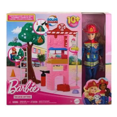 Imagem de Barbie Profissões Conjunto De Brinquedo Bombeira - MATTEL
