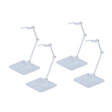 Imagem de shamjina Suporte de Exibição Modelo Base de Exibição, para Decoração de de Gundam, Claro