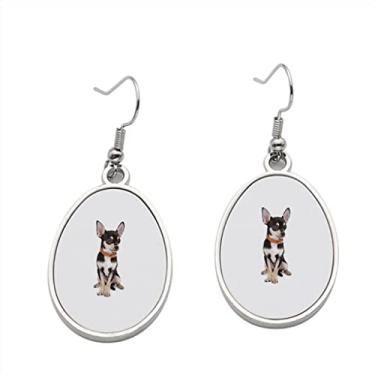 Imagem de Brinco de Chihuahua – Brincos pendentes para meninas – Presente de festa de aniversário dos namorados
