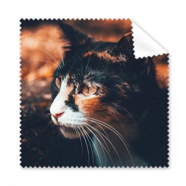 Imagem de Limpador de óculos para tela de telefone com perfil de olho de gato marrom vintage 5 peças