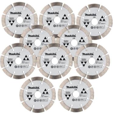 Imagem de Kit Com 10 Disco Diamantados 4.1/8 Pol Para Granito D-44351 Makita