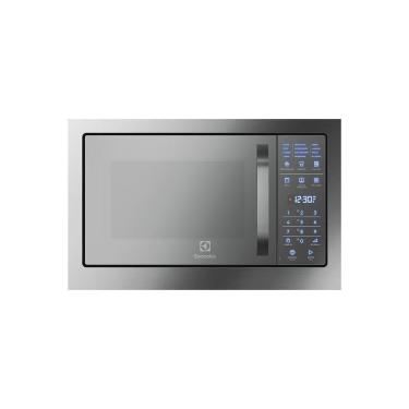 Imagem de Micro-Ondas de Embutir Electrolux com Função Grill e Painel Blue Touch, com Frontal Espelhado 