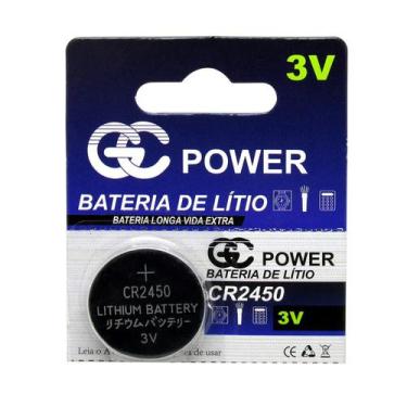 Imagem de 10Pcs Bateria Moeda Cr2450 3V Pilha - Gc Power