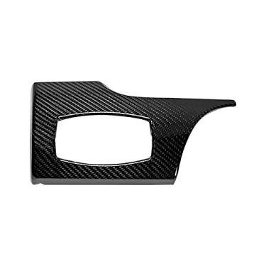 Imagem de FINMOKAL Cobertura De Acabamento Do Painel Do Interruptor Do Farol Em Fibra De Carbono Real Para Ford Mustang 2014-2018 Preto, Fibra De Carbono