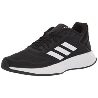 Imagem de adidas Duramo 10 Running Shoe, Black/White/Black, 11 US Unisex Little Kid