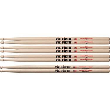 Imagem de Vic Firth Pacote com 3 5B com ponta de barril 5B GRÁTIS
