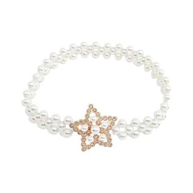 Imagem de Par de Cortinas de Cortinas Alta Elástica Cortinas Fixas Reutilizáveis Cinta de Cortina de Pérola Falso Laço para Casa Dormitório Decoração de Hotel, H, 4 Pçs