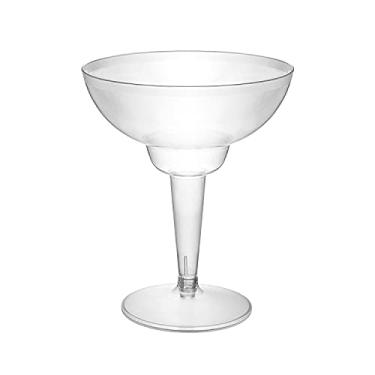 Imagem de Party Essentials Copos Margarita de duas peças de plástico rígido de 10 unidades, 340 g, transparente