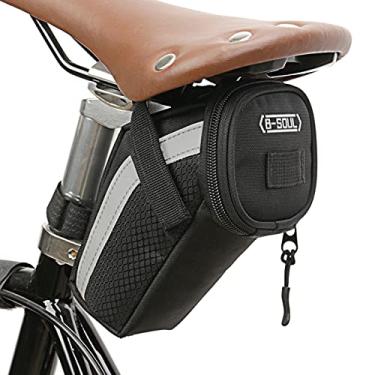 Imagem de DOYING Saco de sela de bicicleta Bolsa de assento de bicicleta Bolsa de cauda Bolsa Bolsa de armazenamento de ferramentas de bicicleta MTB