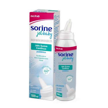 Imagem de Sorine Infantil Jet Baby Descongestionante Spray 100ml 100ml Solução Nasal