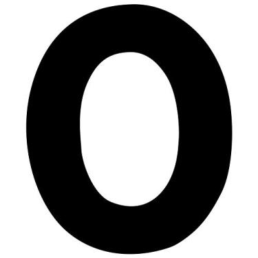 Imagem de Número de placa de casa flutuante 3D, letra 0-9, alfabeto A-Z, 12,7 cm, números modernos de endereço para porta para placa digital ao ar livre, preto, aço inoxidável, parafuso montado, antiferrugem