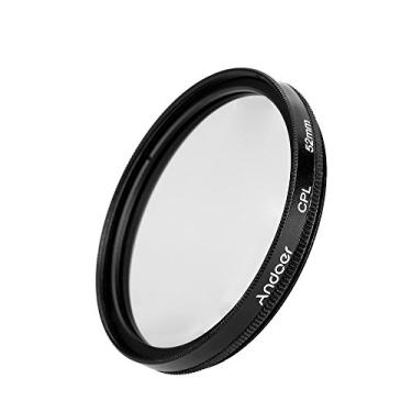 Imagem de Domary Filtro de vidro polarizador polarizador circular fino CPL digital de 52 mm compatível com lente de câmera Ca-non Ni-kon So-ny DSLR