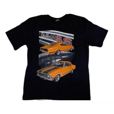 Imagem de Camiseta Carro Opala Ss Carro Antigo Retrô Vintage Chevrolet  Blusa Ad