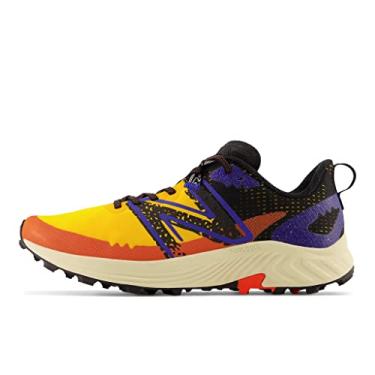Imagem de New Balance Men's FuelCell Summit Unknown V3 Running Shoe, Sunflower/Black/Infinity Blue, 7 Wide