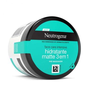 Imagem de Creme Facial Neutrogena Face Care Intensive Hidratante Matte 3 Em 1 Co