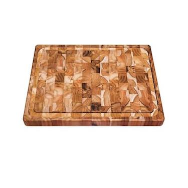 Imagem de Tábua Retangular para Churrasco Tramontina em Madeira – 50 cm