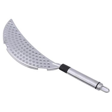 Imagem de Filtro de alimentos em aço inoxidável clipe de cozinha escorredor de panela para drenar o excesso de líquido universo drenando massas vegetais panelas